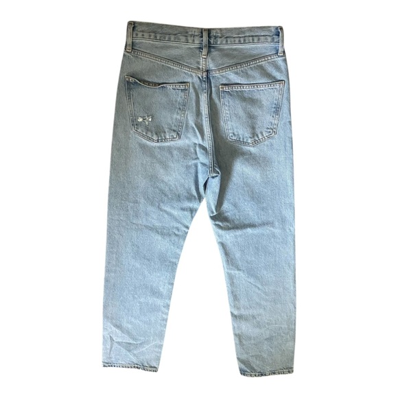 AGOLDE 90's Mid Rise Loose Fit in Snapshot 100% Organic Cotton Sz 24 - Picture 4 of 7